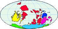 Bild-Erde vor 390 Mill Jahren